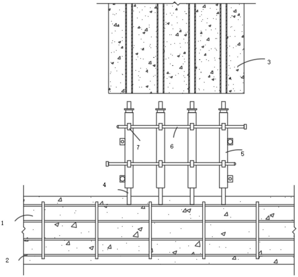 一种定位柱筋用的钢框架的制作方法