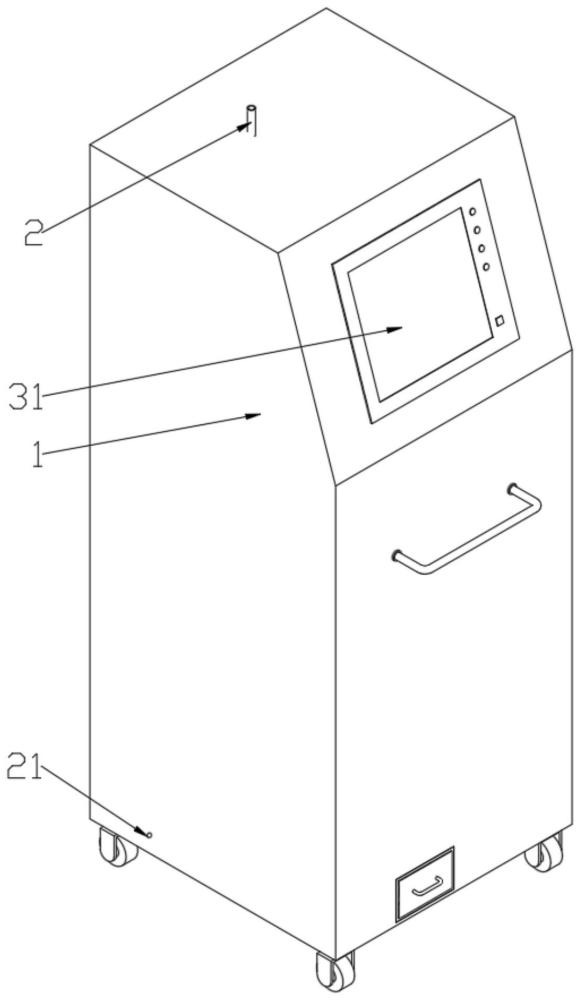 负压抽取分离消毒设备的制作方法