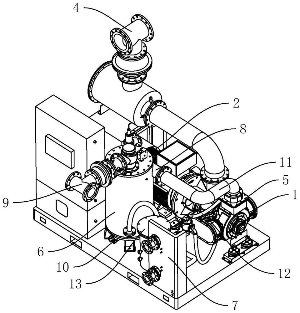 一种螺杆式工艺气体压缩机及其内排气工艺的制作方法