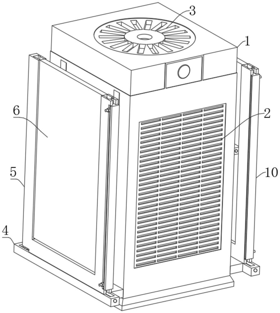 一种用于空间内部空气质量改良优化装置的制作方法