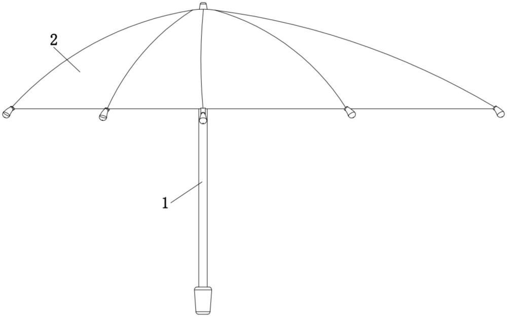 一种折叠背包伞的制作方法
