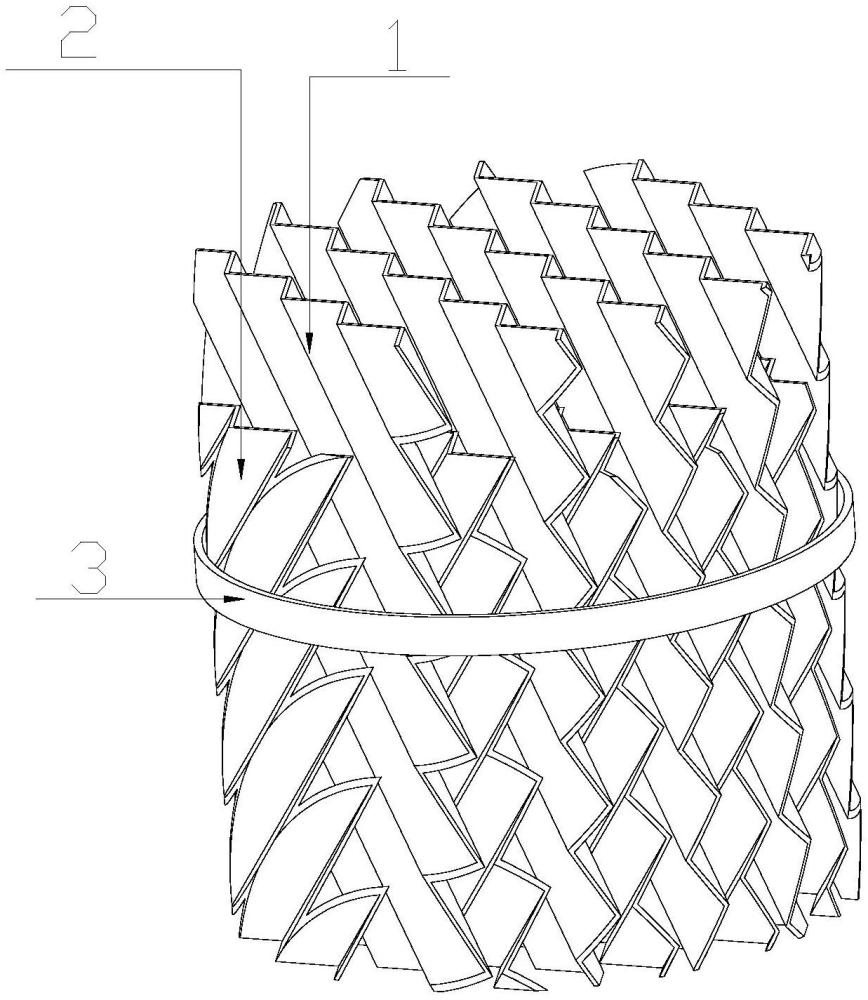 一种大通量规整填料的制作方法