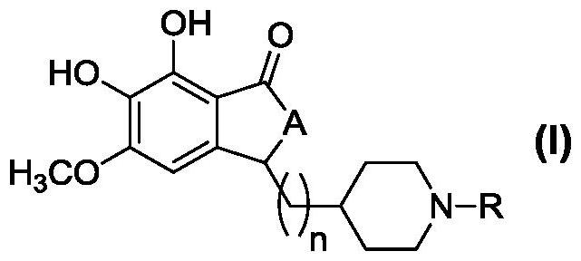 哌啶烷基二羟基苯酞类化合物及其制备方法和用途