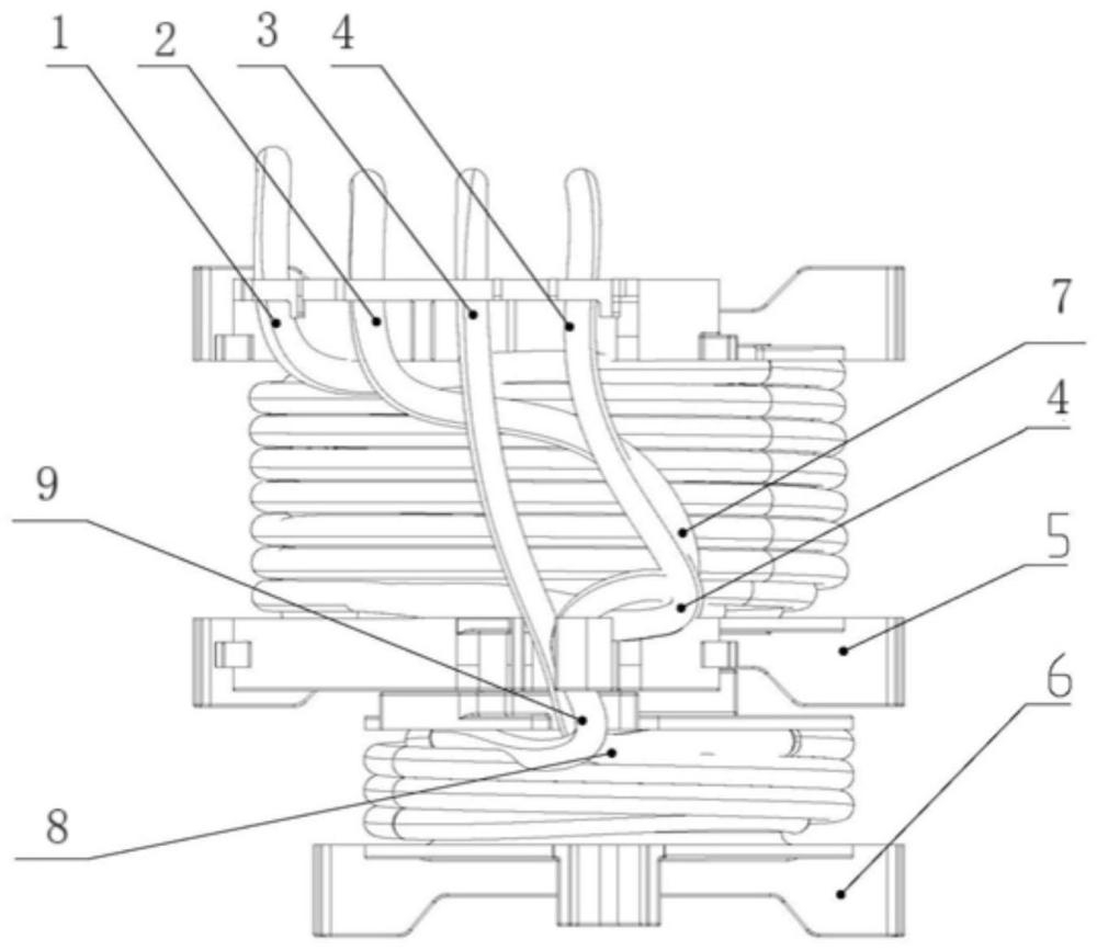 一种反绕式自锁LLC变压器线圈的绕制方法与流程