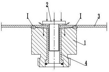 一种用于凸焊螺栓的下电极结构的制作方法