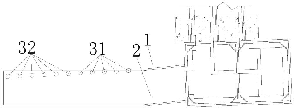 一种穿越既有废桩的地下洞室衬砌施工方法与流程