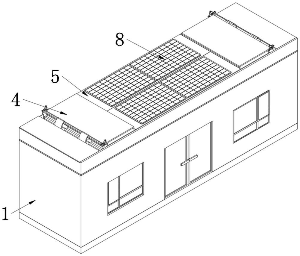 一种箱式房光伏组件以及箱式房一体化系统的制作方法