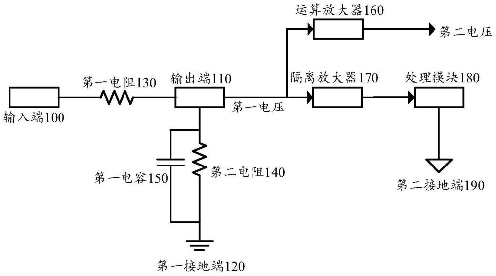 电压采集电路及电压采集的方法与流程