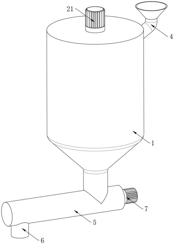 一种化工产品用料仓搅拌器的制作方法