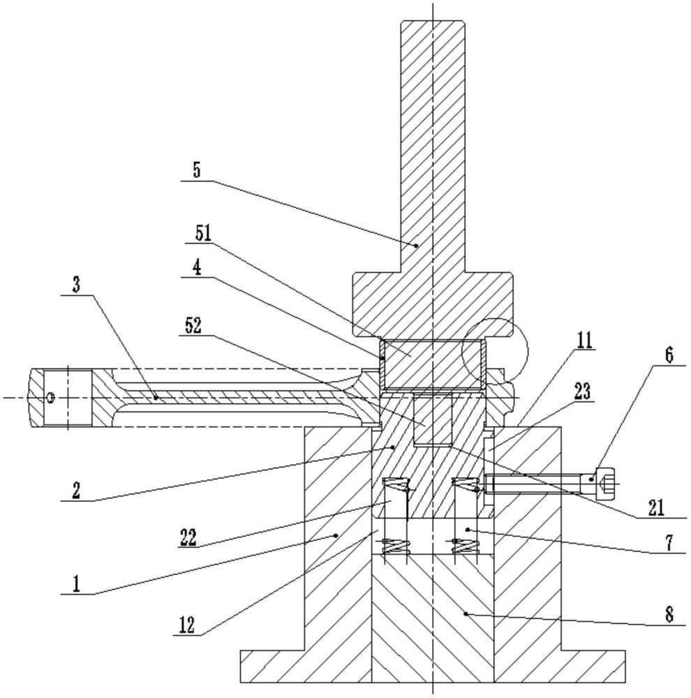 一种曲柄连杆的轴瓦压装机构的制作方法
