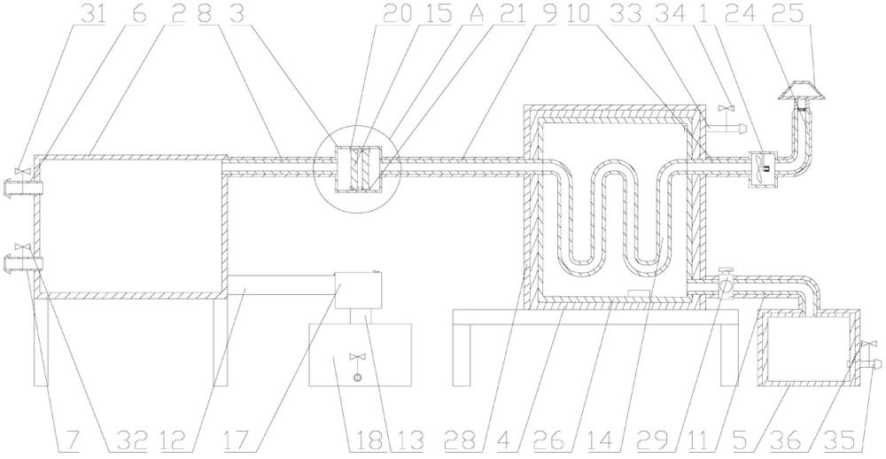 焓差补偿式扩容净化回收装置的制作方法