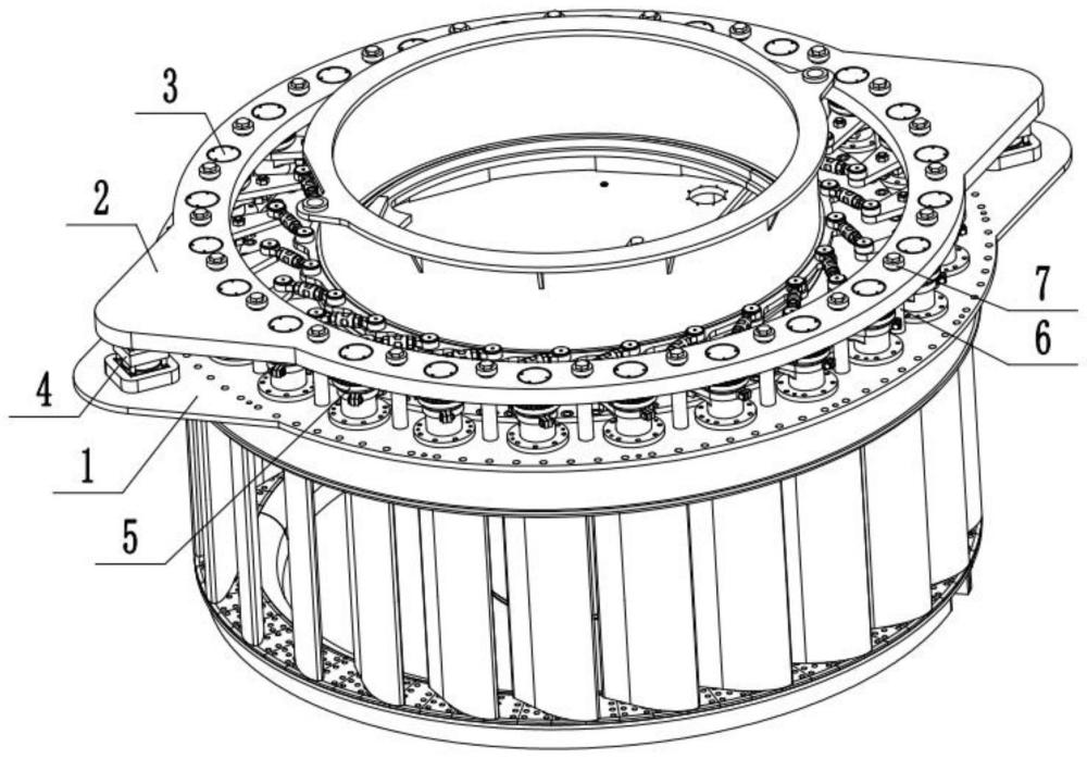 一种大型立式水轮机组导叶锁定机构的制作方法