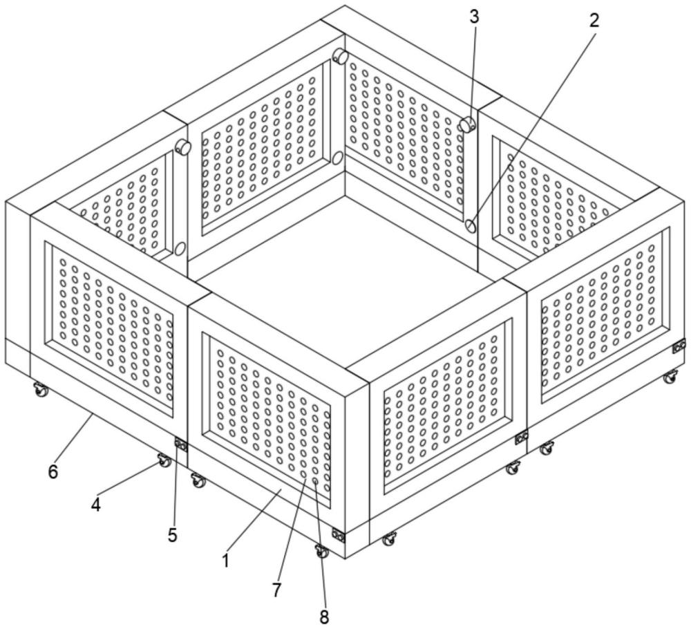 一种建筑施工现场用噪音隔离装置的制作方法