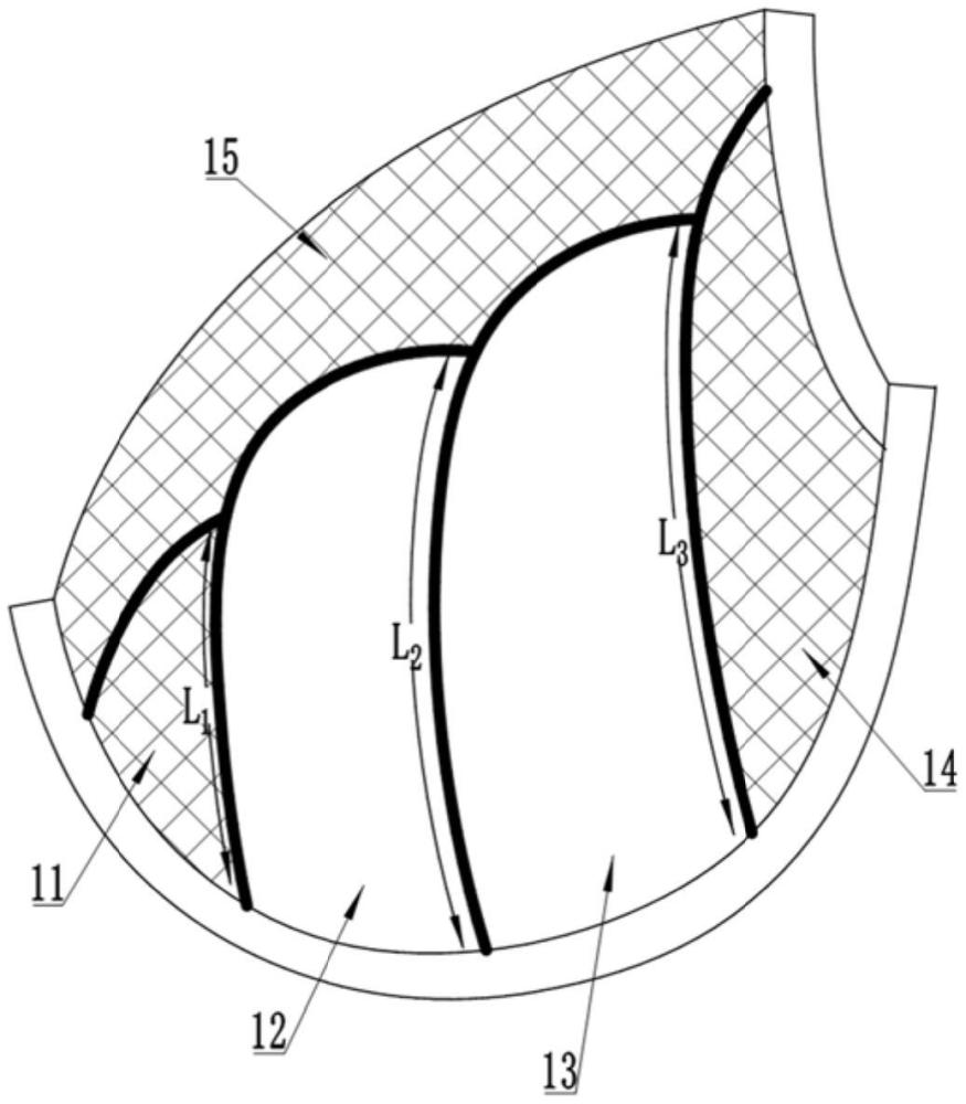 一种五片式拼接罩杯及透气文胸的制作方法