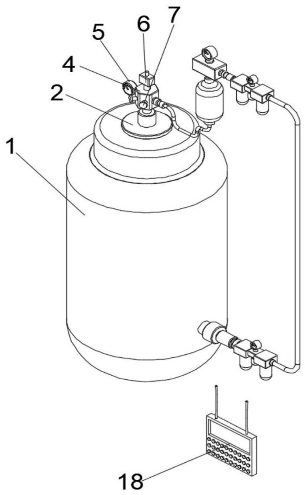 一种带减压功能的液态灭火系统容器阀的制作方法