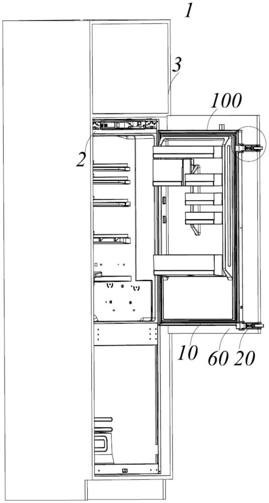 门体组件及冰箱装置的制作方法