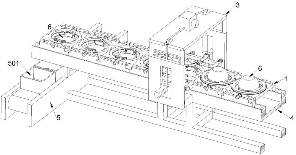 一种碳化硅长晶炉用坩埚组件运输系统的制作方法