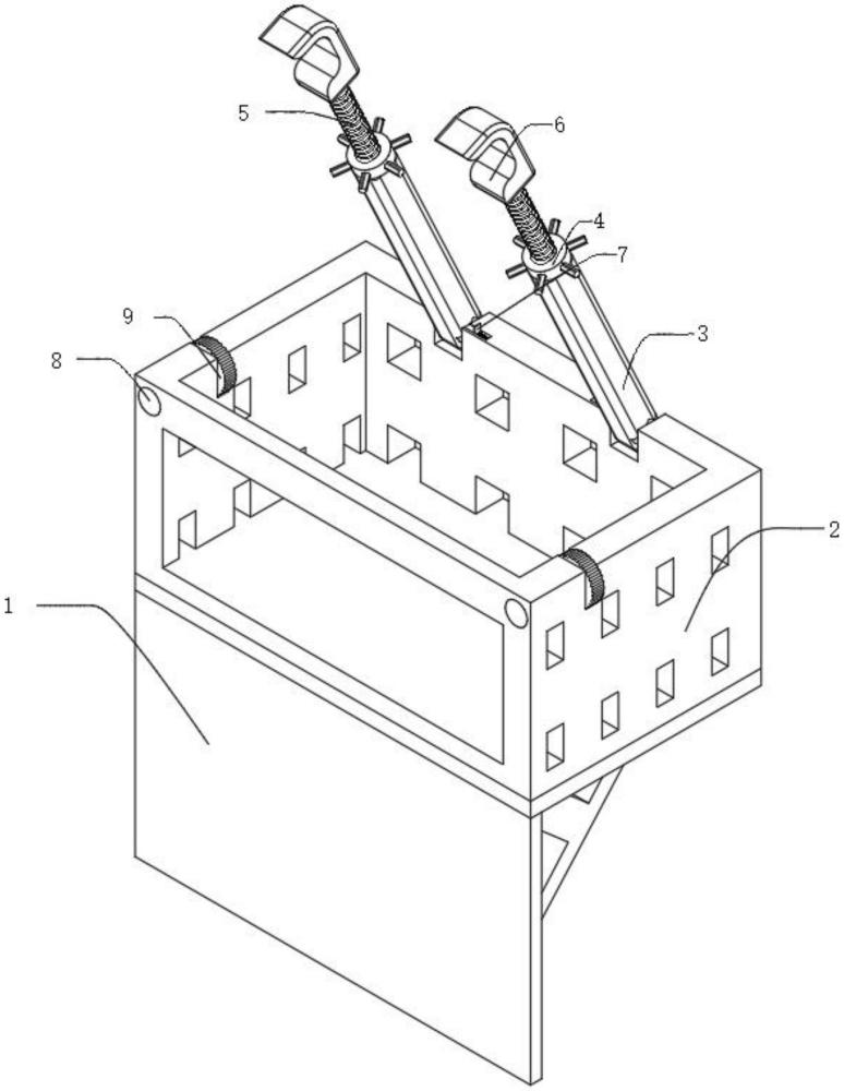 一种建筑施工用承重挂架的制作方法