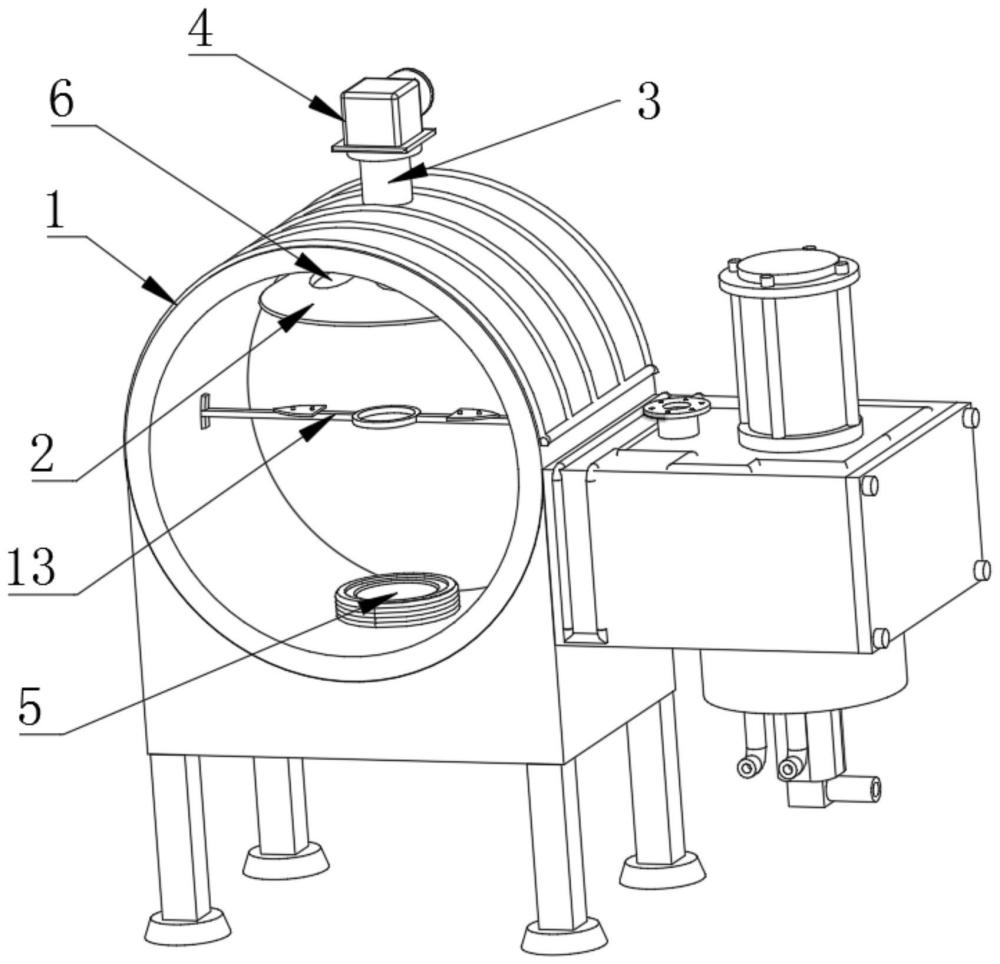 一种基于电子束蒸发镀膜的垂直蒸发镀膜伞的制作方法