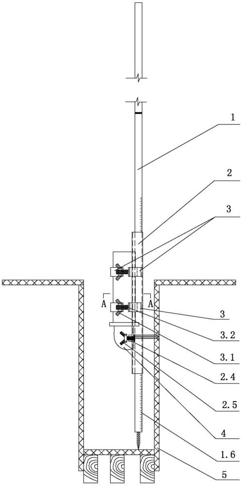 梁侧模板连接孔钻孔装置的制作方法