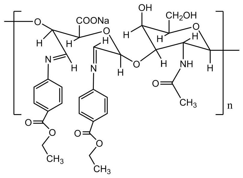 接枝有苯佐卡因的组合物及其制备方法与流程