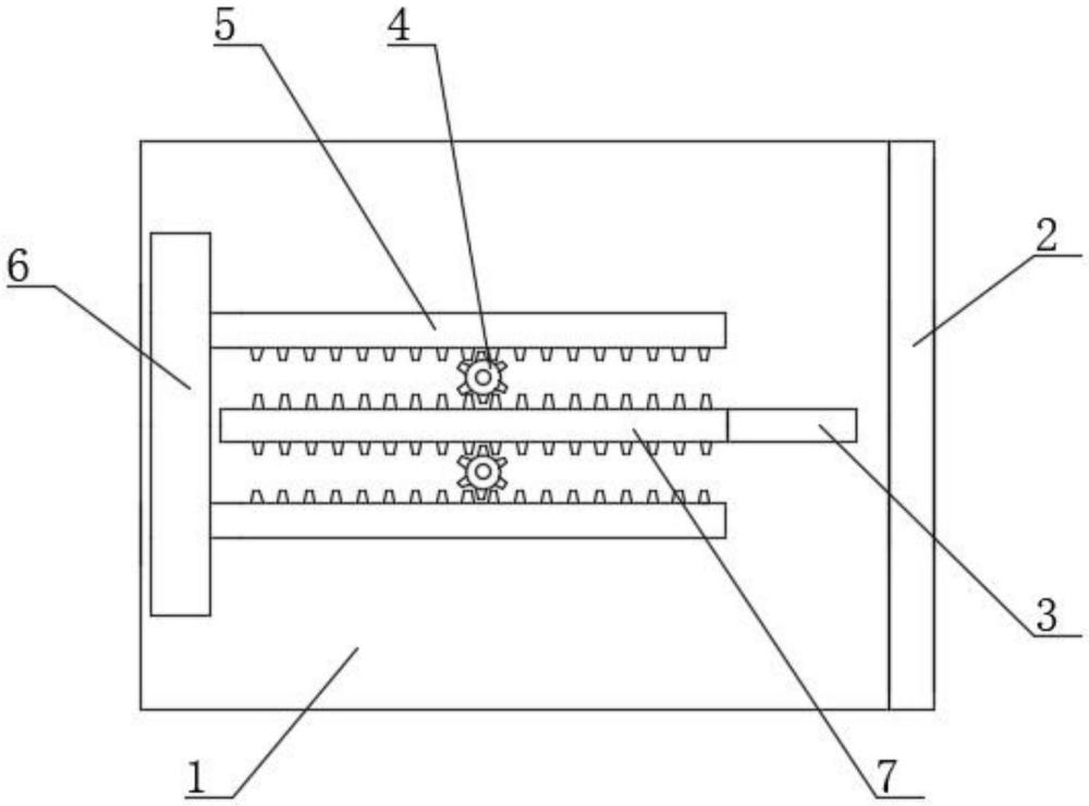 一种升降机可扩展工作平台的平衡结构的制作方法