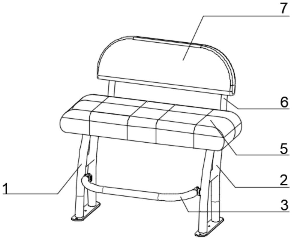 一种可辅助垂钓的游艇座椅的制作方法