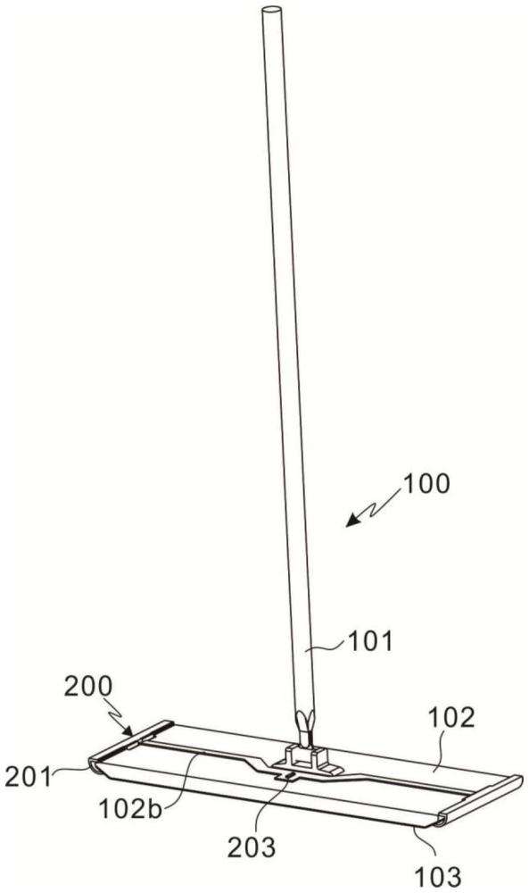 一种平板拖把的制作方法