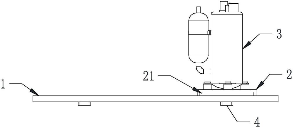 一种热泵机组压缩机隔音降噪装置的制作方法