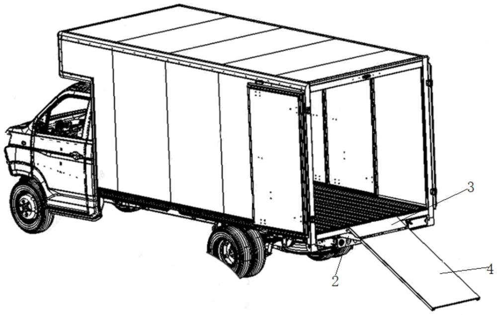 一种货车运货货梯及货车的制作方法