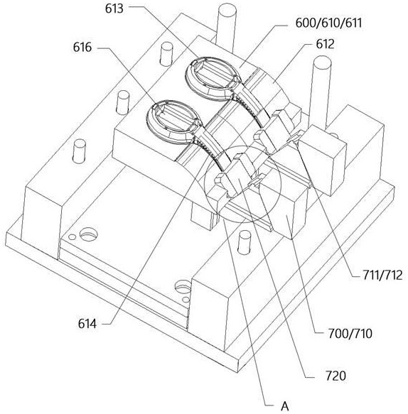 一种蓝牙耳机壳体成型用模具的制作方法