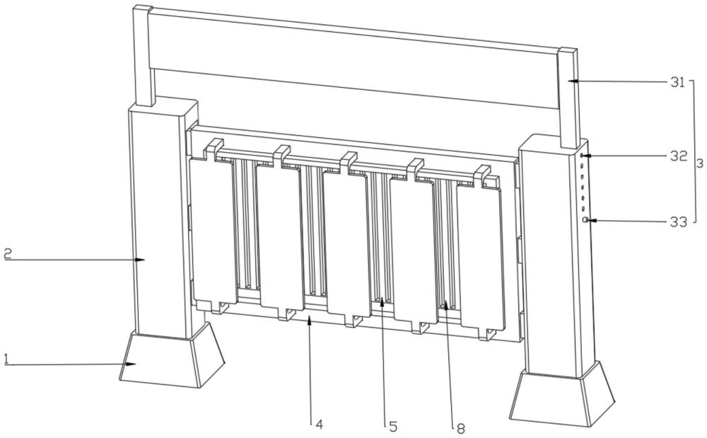 一种建筑施工用护栏的制作方法