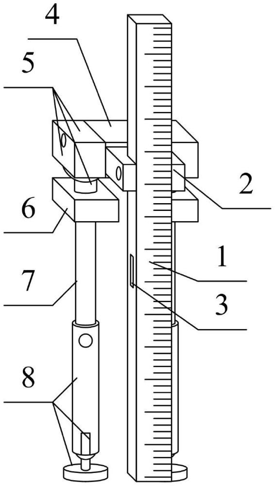 一种水准标尺辅助支撑装置的制作方法