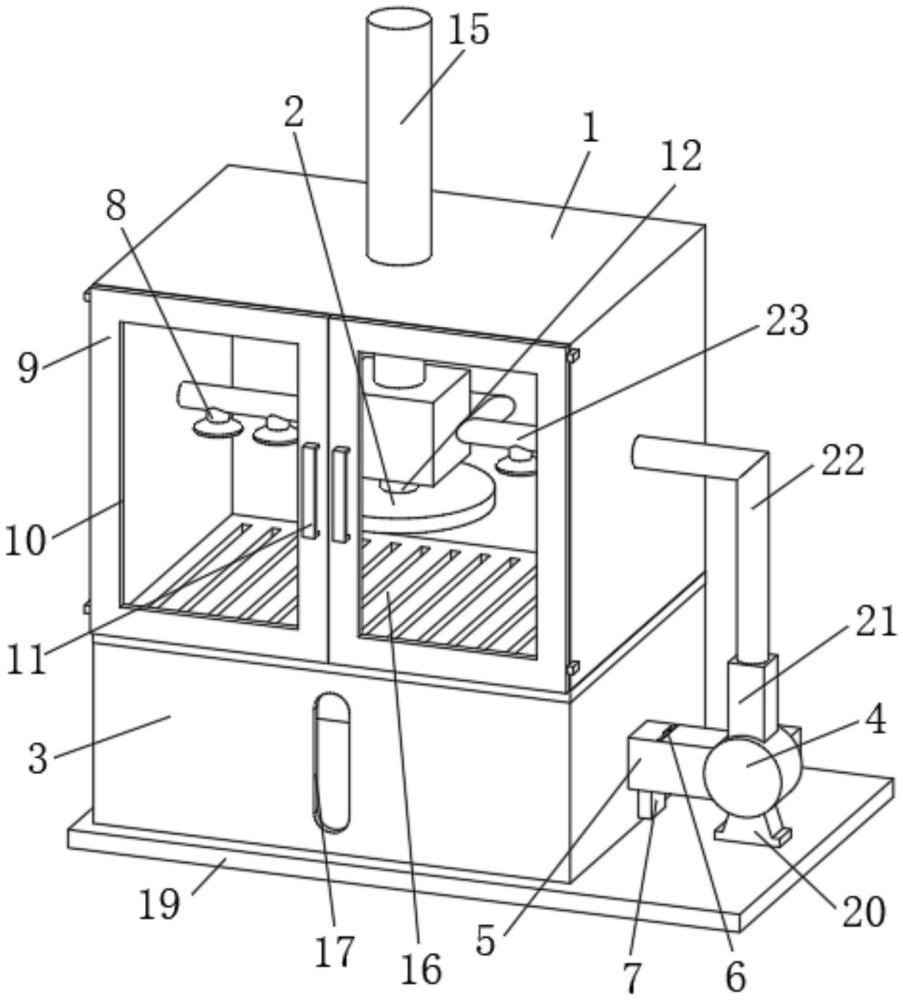 一种房建混凝土表面打磨用砂光机的制作方法