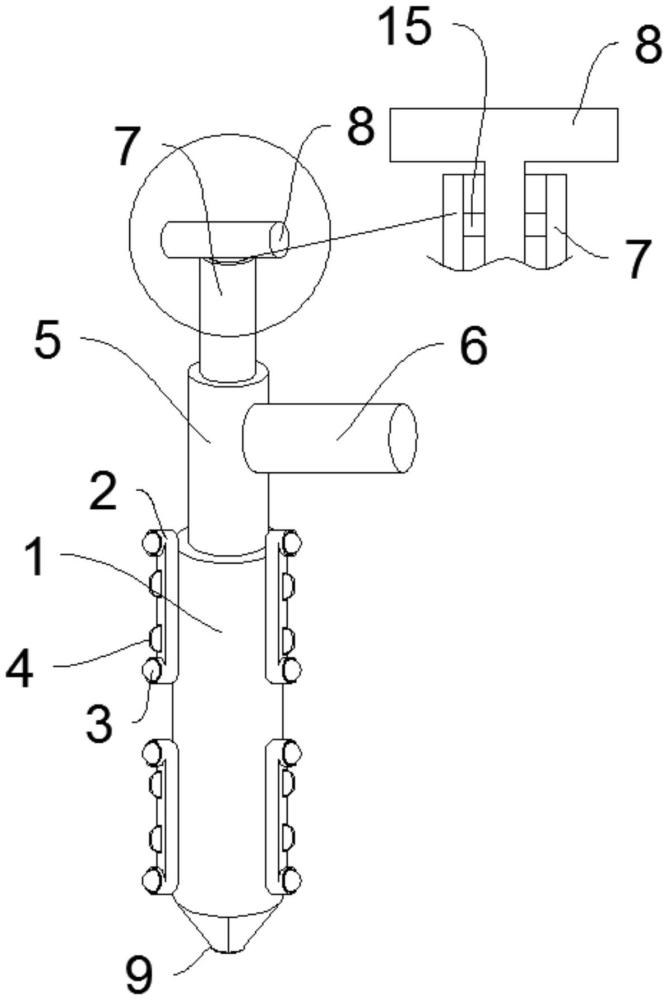 一种矿井钻孔用强磁打捞工具的制作方法