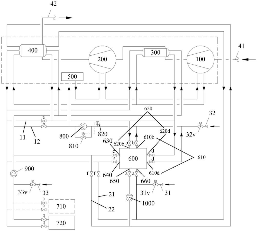 水冷型空压机热回收系统的制作方法