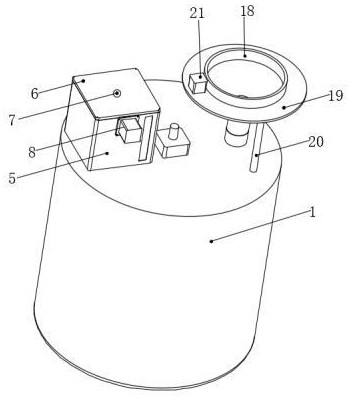 一种搅拌器自动加水装置的制作方法