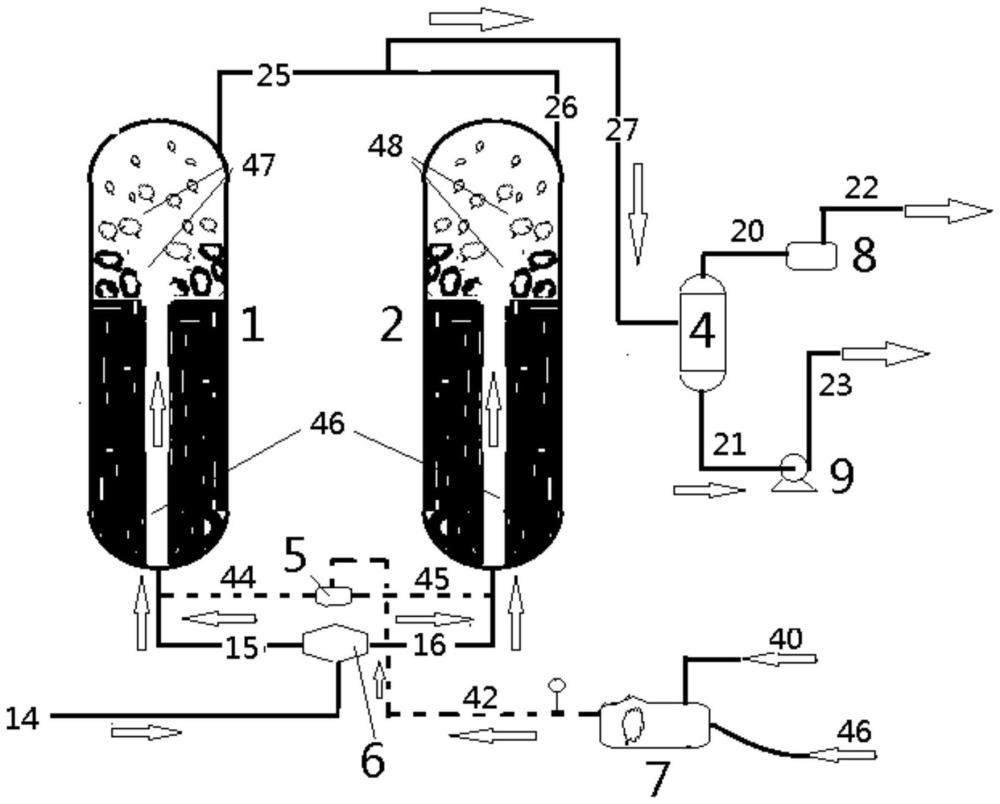 焦化装置焦炭塔泡沫层未反应油气的回收装置的制作方法