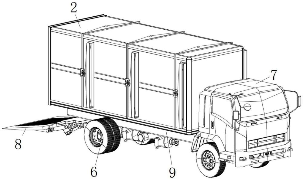 一种用于冷冻食品运输的冷藏车的制作方法