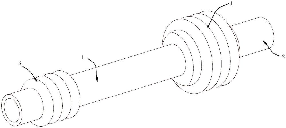 一种新型带波纹管及减震挠性盘设计的铝制轻型转向柱的制作方法