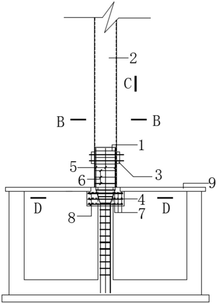 一种母线桥支架支座与电缆双沟一体式基础的制作方法