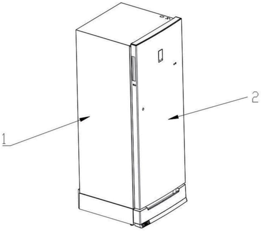 冰箱开门结构的制作方法