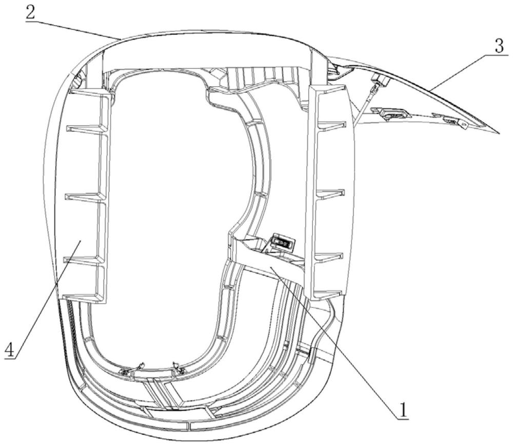 一种发动机试车台架短舱中段结构的制作方法