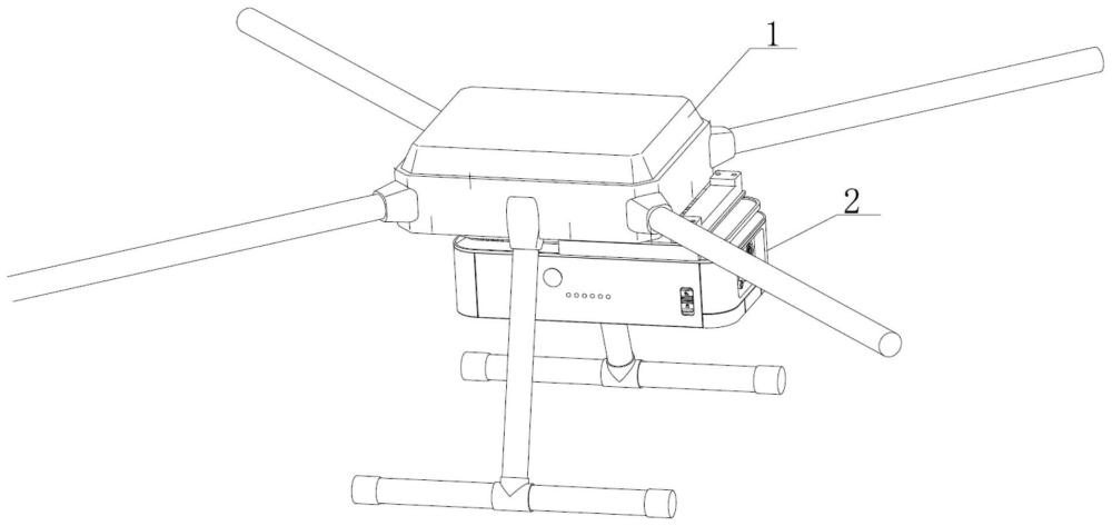 无人机吊舱挂载锁紧装置的制作方法