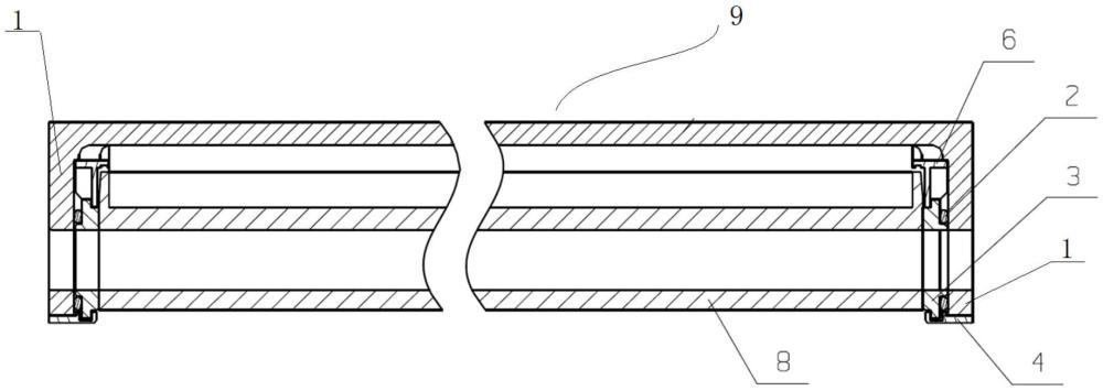 一种密封圈分布式压紧的轻量化风道密封结构的制作方法