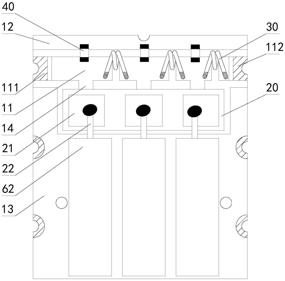 分列式带阻滤波器的PCB板结构的制作方法