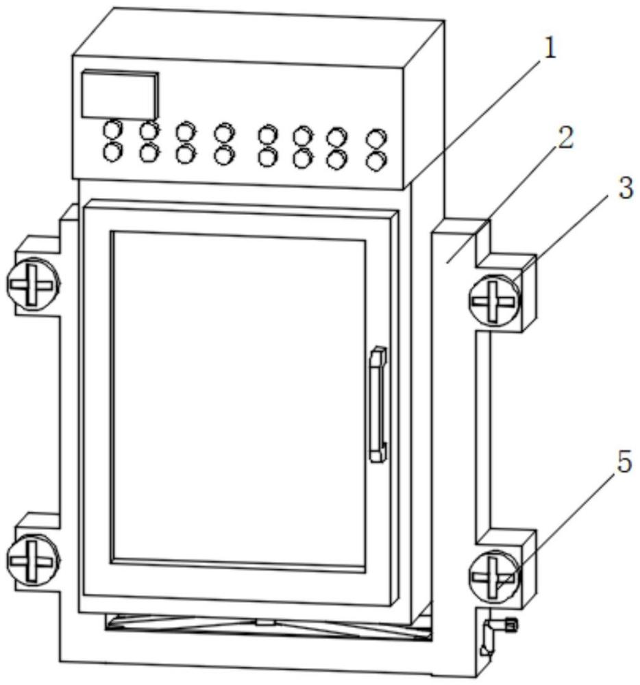 一种集成式电气柜安装结构的制作方法