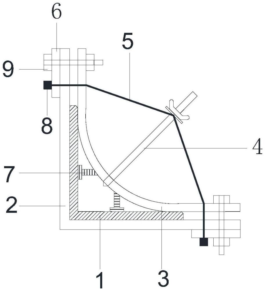 一种弓型输电塔角钢装配式加固装置的制作方法