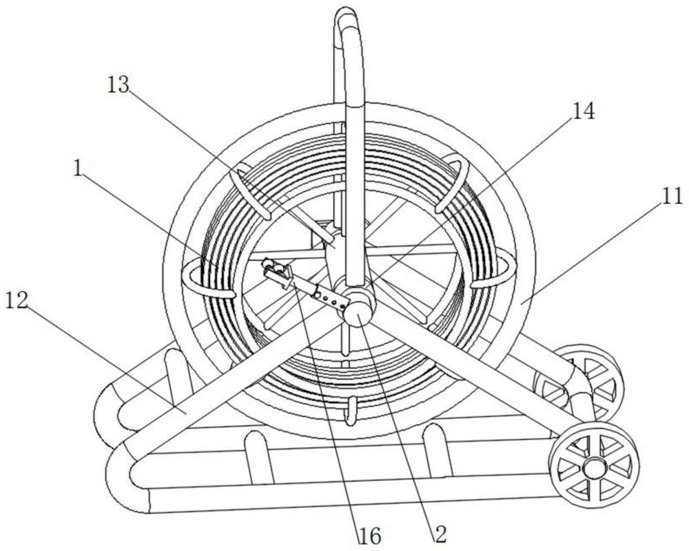 一种建筑电气穿线器的制作方法