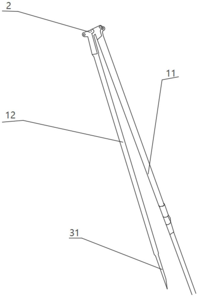 一种消防穿刺拉杆的制作方法